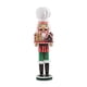 thumbnail image 1 of Figura De Cascanueces De Madera, Juguete Artesanal De 14 Pulgadas Para Chimenea, Decoración Festiva, Estilo C, 1 of 5