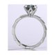 thumbnail image 3 of Anillos de Moissanita de Oro Blanco de 18K de 1 Uds para Mujer Regalo Color D Claridad VVS1 Anillos de Diamante Anillo de Plata Esterlina 925 Joyería Anillos de Compromiso de Moissanita con, 3 of 6