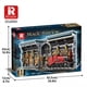 thumbnail image 1 of 3060pcs Reobrix Railway Station Building Blocks Book Building Blocks Model, Cartoon Retro Steam Train Vehicle With Lights Halloween Gifts Children's Educational DIY Toys, Adult Home Decoration Gifts, 1 of 4