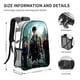 thumbnail image 2 of Harry Potter Mochila transparente temática, resistente y duradera, bolsa see-through para trabajo, deporte, universidad y viaje, 31 × 43 cm, 2 of 6