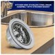 thumbnail image 2 of Fregadero Highcraft 9763 de acero inoxidable para cocina con colador, 2 of 8
