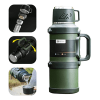 Genérico - Termo 3.2 Lts Agua Infusor Acero Inoxidable Termico Camping