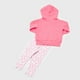 thumbnail image 2 of Conjunto Bebe Niña Poleron Hoodie + Calza Rosado Corona, 2 of 5