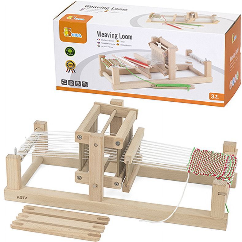 Viga - Juguete Madera Telar Grande