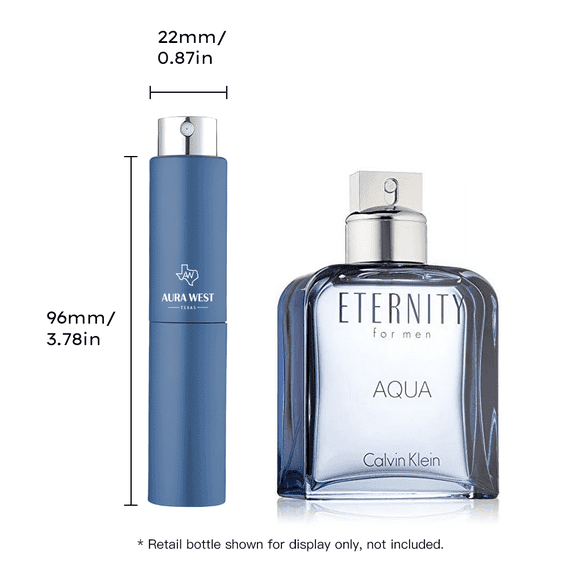 Aura West - Calvin Klein Eternity Aqua EDT Spray de Viaje (5ml)
