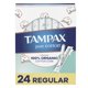 thumbnail image 1 of Tampones Tampax Pure Cotton sin perfume 24 unidades, 1 of 9