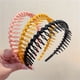 thumbnail image 1 of Hair Clip Frosted Color Headband Women's Non-slip Band Teeth Simple Pressure Headband Face Headband Hair Accessories, 1 of 5