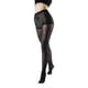 thumbnail image 2 of Panty negra 70 denier diseño 9 animal print L-XL negro, 2 of 2