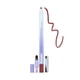 thumbnail image 1 of Delineador de labios Kosas Hotliner retráctil con brocha y afilador, 1 of 8