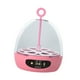thumbnail image 4 of Mini Incubadora De 6 Huevos, Máquina Hatcher, Bandeja Volteadora De Huevos Con Luz Para Aves De Corral, USB Automático, Rosa, 4 of 5
