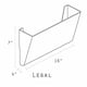 thumbnail image 4 of Organizador de Archivos Storex Tamaño Legal Magnético Paquete de 6 Transparente, 4 of 6