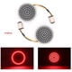 thumbnail image 2 of 8pcs 1157 señales de giro led delantera trasera 81 luces led súper brillante 1156 bombillas Kit de lentes 1986-2024 compatible, 2 of 3