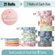 thumbnail image 2 of Set de Cintas Washi Mr. Pen – 21 Rollos con Diseño Floral Vintage, 2 of 6