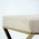 thumbnail image 3 of Piso Chloe Velvet Con Base Dorada, 3 of 5