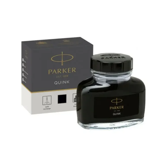 Tinta Pluma Parker Frasco Negro 57ml
