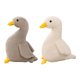thumbnail image 3 of 2 Uds., Mu?eco De Pato De Peluche Infantil, Decoración De 40cm, Blanco, 40cm, Gris, 3 of 6