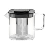 Jarra Para Té De Vidrio Y Acero Inoxidable Con Infusor De 600 Ml Tramontina