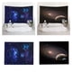 thumbnail image 3 of Tapiz De Pared Con Tema Del Universo De 2 Piezas, Decoración Suave Para El Hogar, El Dormitorio Y La Sala De Estar, 3 of 5