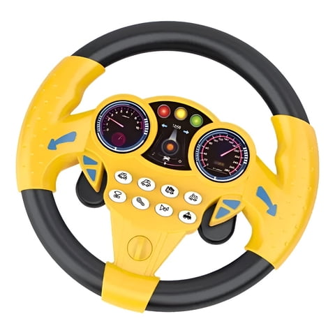 Genérico - Controlador Conducción Simulado Portátil Sonido Volante Jhn