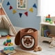 thumbnail image 4 of Cesto De Ropa Juguetes Infantil Animales Material Resistente marron, 4 of 4