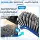 thumbnail image 5 of Cepillo para piscina HydraJoy con cerdas de nailon y extremos curvos, azul, 5 of 6