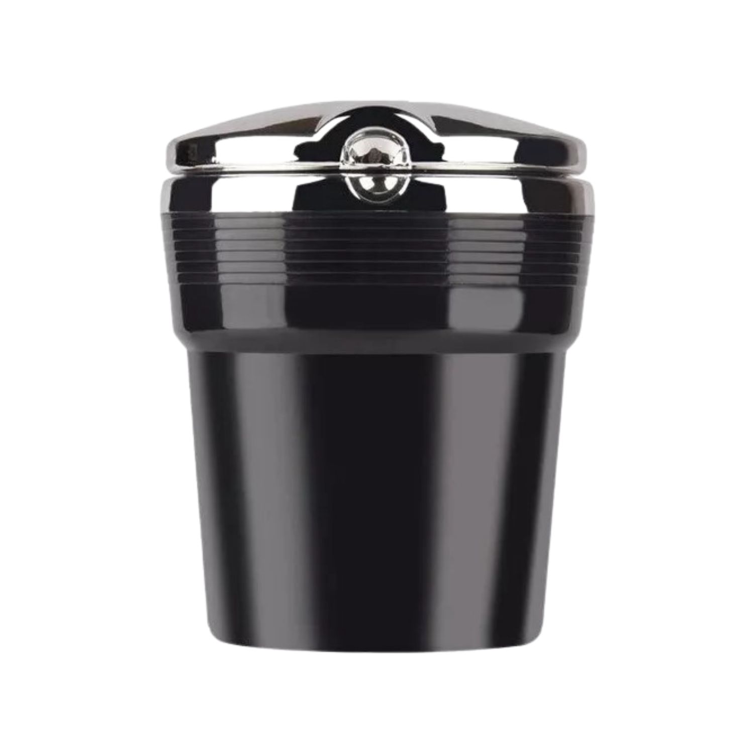 Importclick - Cenicero Monedero Universal Auto Luz Led Negro