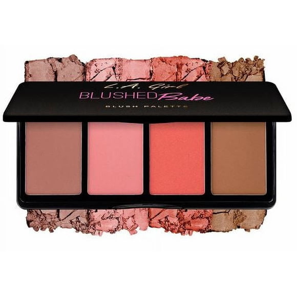 Paleta de coloretes LA Girl Fanatic Blushed Babe
