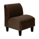thumbnail image 2 of Set Poltrona Soft 1C Felpa 00 Chocolate, 2 of 5