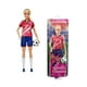 thumbnail image 1 of Muñeca Jugadora de Fútbol Playera Roja, 1 of 3