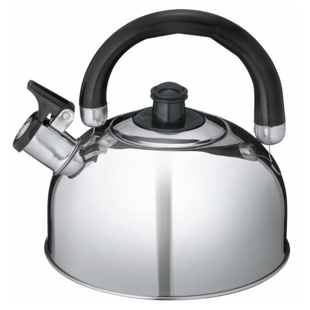Tetera Trinni 2.5L Con Pito Acero Inoxidable Plateado
