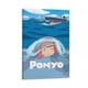 thumbnail image 1 of Ponyo Cuadro decorativo colgante - Arte de pared - Póster enmarcado - Decoración de pared - Regalos para familia, amigos y aficionados 20*30 cm, 1 of 6
