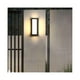 thumbnail image 3 of Aplique Lampara Rectangular Diseño Liso Negro 20w, 3 of 3