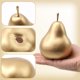 thumbnail image 3 of Peras artificiales doradas Meiwlong 6 piezas 11 cm, 3 of 8
