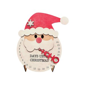 Bothyi - Letrero Navideño Calendario Navideño De Madera Para Granja, Estudio, Hotel, Estilo B