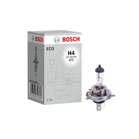 Ampolleta Bosch H4 Eco 12V 60/55W P43T