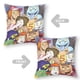 thumbnail image 2 of Siete Monstruitos Fundas de almohada de terciopelo con tema, regalos de funda de almohada, decoración para el hogar, cojín de lanzar, regalo de cumpleaños para fans y parejas.61*61cm., 2 of 6
