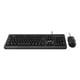 thumbnail image 1 of COMBO TECLADO + MOUSE ALÁMBRICO USB KM-160, 1 of 3
