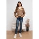 thumbnail image 3 of Chaqueta Tipo Piloto Mujer Cruzada Forro Interior Chiporro Moda 7585, 3 of 4