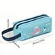 thumbnail image 2 of Get Ready for Blast Off with Our Space Astronaut Portable Pencil Case - Double-Layered, Large Capacity, and Adorably Cute Cartoon Animal Design - Perfect for School Supplies Storage and Gift Giving!, 2 of 5