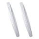 thumbnail image 2 of Protectores Universales De Parachoques Para Coche, Protectores De Parachoques De Esquina Delantero Y Trasero, Labios Blancos, 2 Uds., 2 of 5