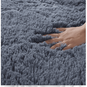 Genérico - Alfombra Peluda Living 150X200 Poliéster