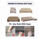 thumbnail image 5 of suxuMhao 1 Pieza Funda para Sofá Sillón Azul Oscuro, 1 Plaza 35-55 Pulgadas, Funda para Sillón Individual, Funda para Silla Decorativa, Fundas Elásticas para Sofá con Falda Fruncida, Funda Suave, 5 of 5