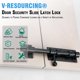 thumbnail image 2 of Pestillo deslizante de perno V·RESOURCING 20 cm Acero inoxidable – Pack de 2, 2 of 8