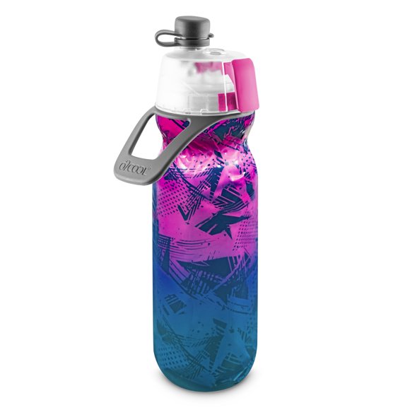 Botella O2COOL 591 ml Mist N Sip Rosa Prisma