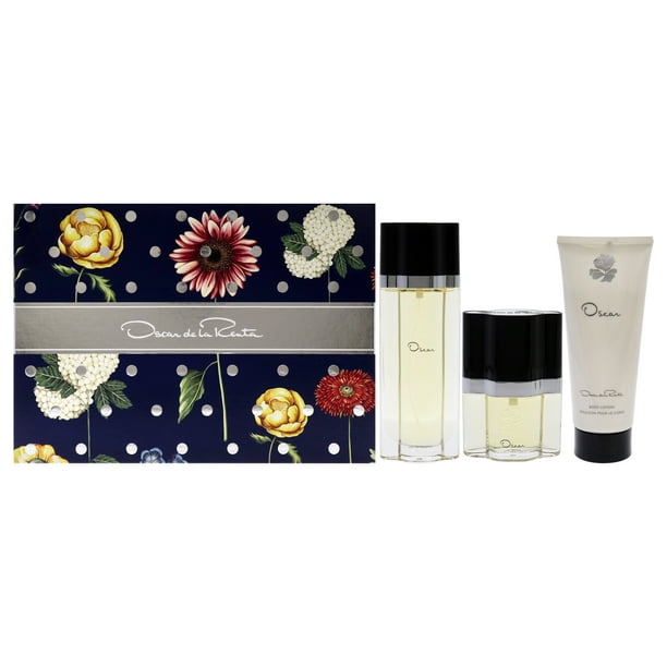 Oscar De La Renta de Oscar De La Renta para Mujeres: Set de Regalo con Spray EDT, Spray EDT y Loción Corporal