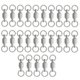 thumbnail image 5 of 25 Uds. Conectores Giratorios De Pesca Con Rodamiento De Bolas, Anillos De Carpa, Anillo Resistente 4, 5 of 5