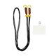 thumbnail image 2 of Correa De Cordón Universal Cordón De Parche Cordón De Teléfono Para Llavero Mujeres Hombres Negro, 2 of 5