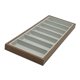 thumbnail image 5 of Gafas Bandeja De Joyas Organizador De Gafas De Sol Apilable Soporte De Almacenamiento Gris, 5 of 5