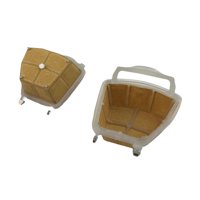 Magideal - 2 Piezas De Filtro De Aire 1141 120 1600 Piezas De Herramienta Manual Reemplazo De Piezas Reemplazo De Piezas Accesorios De Reparación Fácil De Instal