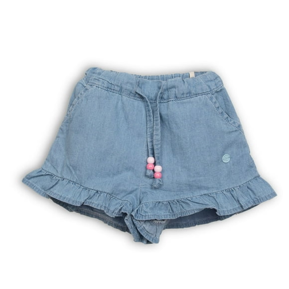 Short Bebé Niña Celeste Pillin